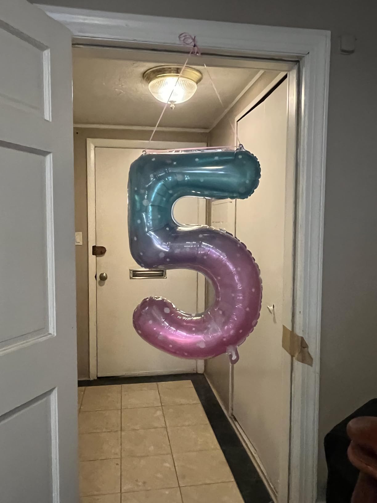 Enyeopd Birthday Balloons Numbers – 40" Number Balloons in Blue & Pink | For Birthdays, Weddings, Baby Showers