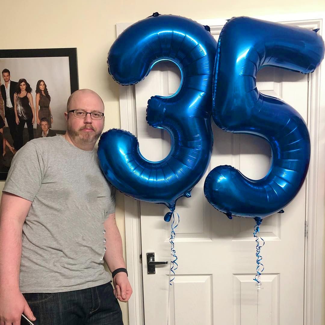 Enyeopd Number 25 Balloons – 40-Inch Dark Blue Milestone Birthday Decor
