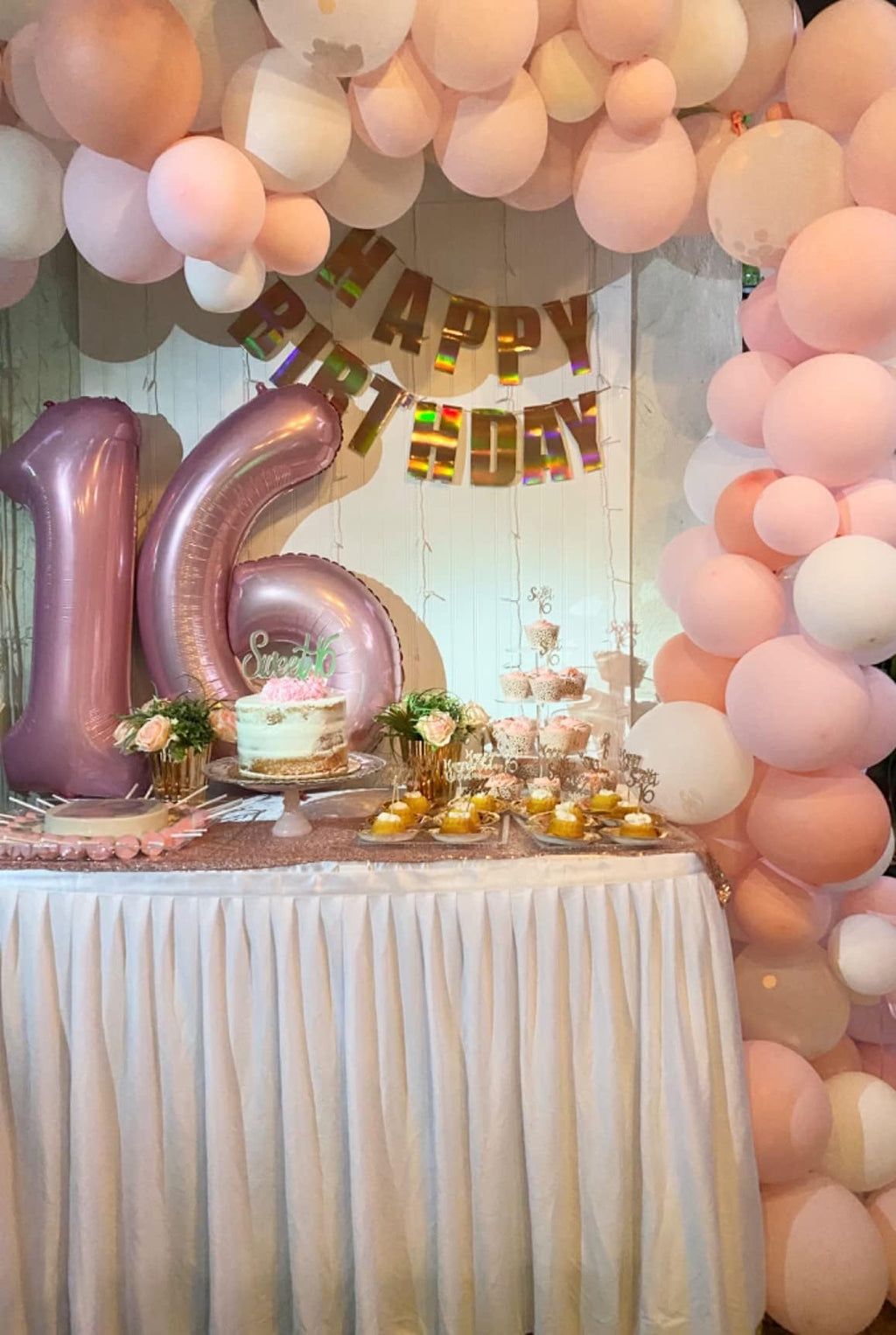 Enyeopd Number Balloons 40 Inch Pearl Pink – 29 Numbers for Birthdays & Celebrations