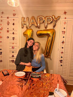 Enyeopd Numbers Balloon 40 Inch Gold – Large Numeric Balloons for Birthday Parties & Celebrations