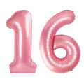 Enyeopd Pink 40in Number Balloons – Birthday Milestones & Party Decor