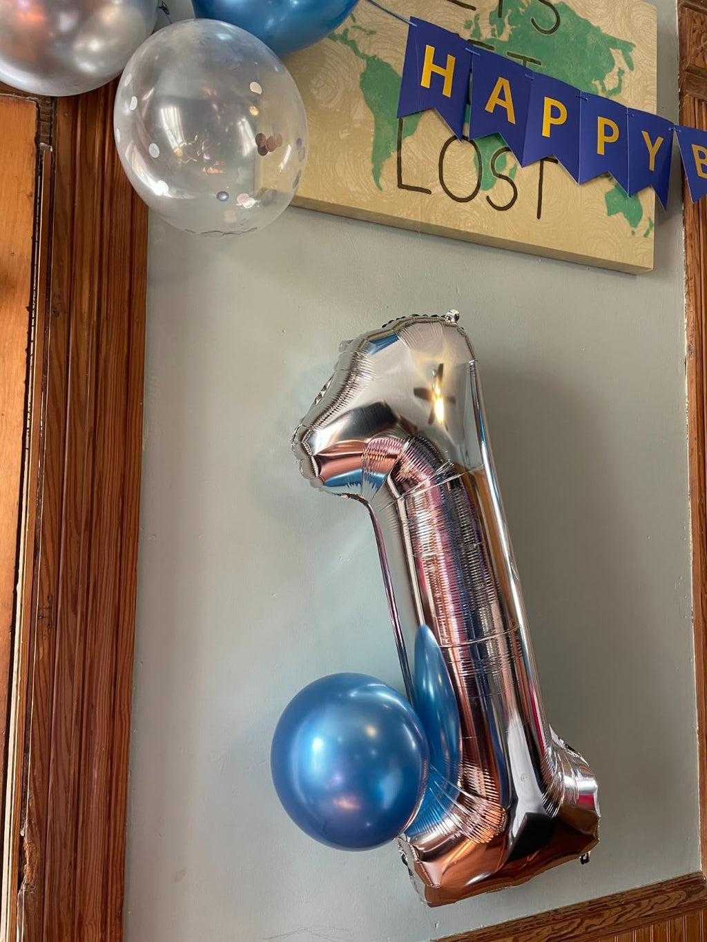 Enyeopd Silver 12-Number Balloons, 40-Inch Frozen Finish for Birthdays, Weddings, and Milestones