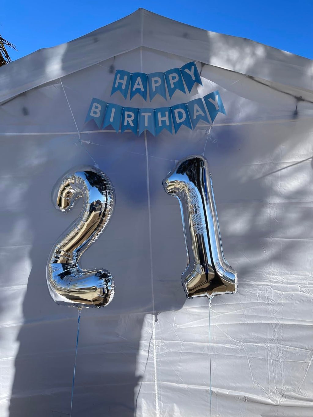 Enyeopd Silver 12-Number Balloons, 40-Inch Frozen Finish for Birthdays, Weddings, and Milestones