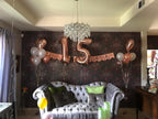 Enyeopd Number 25 Balloons - Rose Gold 40 Inch Birthday & Event Decor