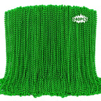 EOBOH St Patrick's Day Necklaces – 240 Green Beads, 33-Inch Parade & Party Favors