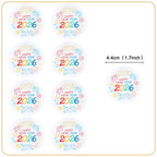 Ercadio 48-Piece New Year 2026 Cupcake Toppers – Firework Picks for Cakes, Cookies & Desserts