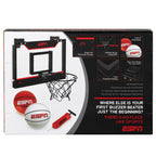 ESPN Mini Basketball Hoop – Over-The-Door with Foldable Rim & Scoreboard