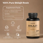 Essencraft Organic Himalayan Shilajit Resin Extract – 1000mg Max Potency, 85+ Minerals, Lab Tested, 2-Month Supply (120 Capsules)