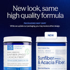 Essential Stacks Organic Sunfiber PHGG and Acacia Prebiotic Fiber 7.4 oz