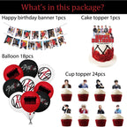 etel Like Stray Kids 5 Star Party Decorations – Banner, Cake Topper, Balloons & Cupcake Toppers