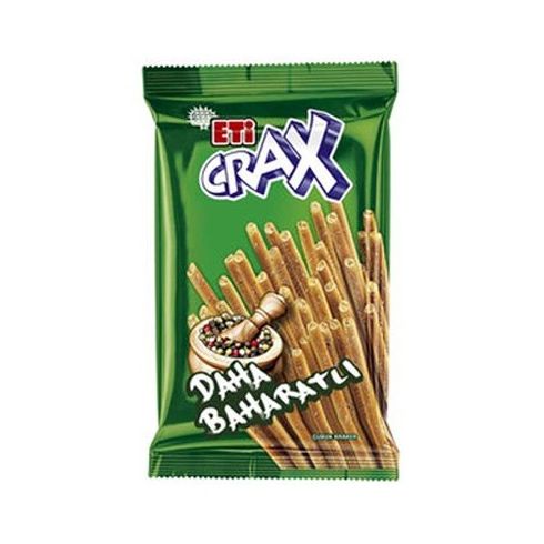 Eti Crax Spicy Stick Cracker Baharatli Cubuk Pack 50g