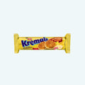 Eti Kremalı Banana Flavor Sandwich Biscuits (Muz Kremalı Sandviç Bisküvi), 61g Pack