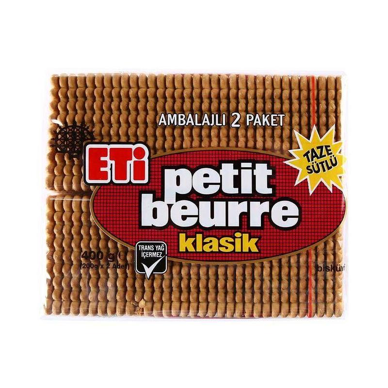 Eti Petit Beurre Klasik Biscuits Multi Pack 400g