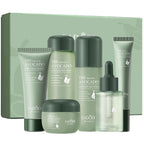 Etuanxi Avocado Skincare Set – 6-Piece Gift Kit (Cleanser, Serum, Moisturizer)