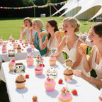 EUOYUFO 36Pcs Fresh Off The Market Bridal Shower Cupcake Toppers – Rustic Farmers Market Decor