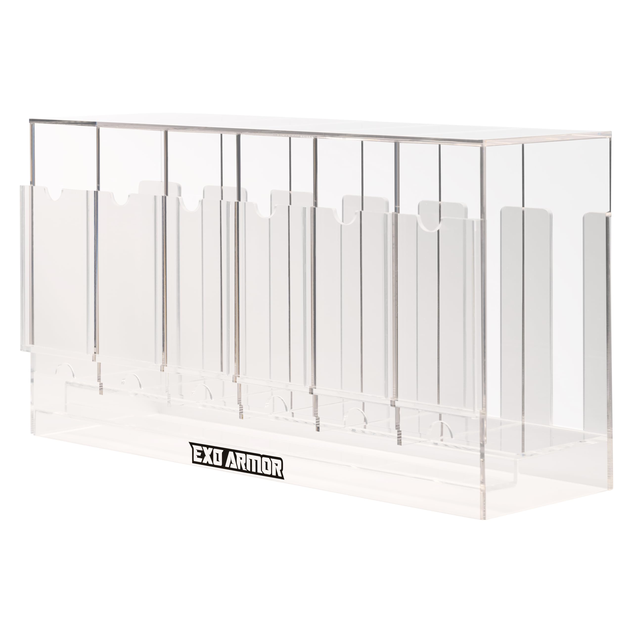 Exo Armor Acrylic 6-Slot Booster Dispenser | Pokemon, MTG, Yugioh & Sports Cards