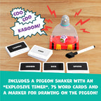 Exploding Kittens Exploding Pigeon – Fast-Paced Family Party Game for All Ages
