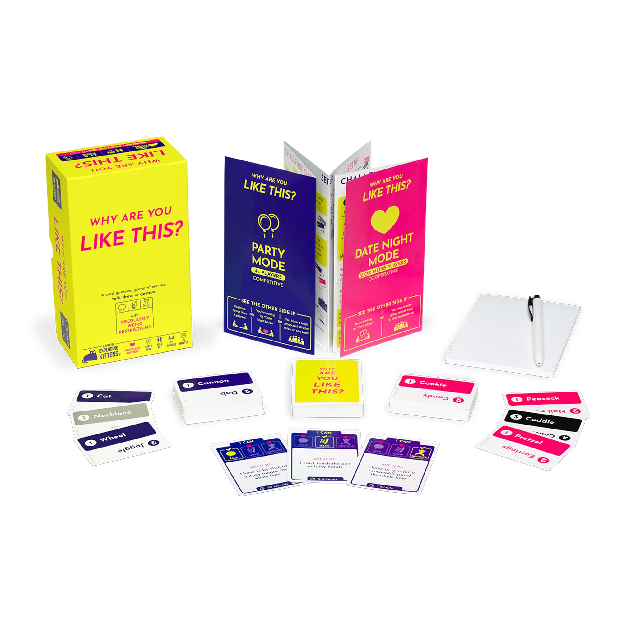 Exploding Kittens Why Are You Like This? 2+ Players Card Game — Date Night, Party & Family Fun