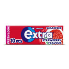 Extra Strawberry Chewing Gum Sugar Free 10 Pieces (Box of 30)