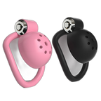 Nub Ultra-Light Chastity Cage with 5 Ring Sizes