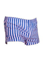 Men's Color Stripes Boxers With Fly