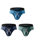 3 Pack Men’s Modal Graphene Breathable Briefs