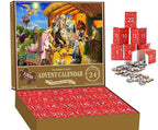 Christmas Advent Calendar Puzzle - 24 Days of Jigsaw Fun | Unique Holiday Countdown with Daily Puzzle Surprises