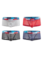4-pack Low-rise Micro-mesh Boxer Briefs