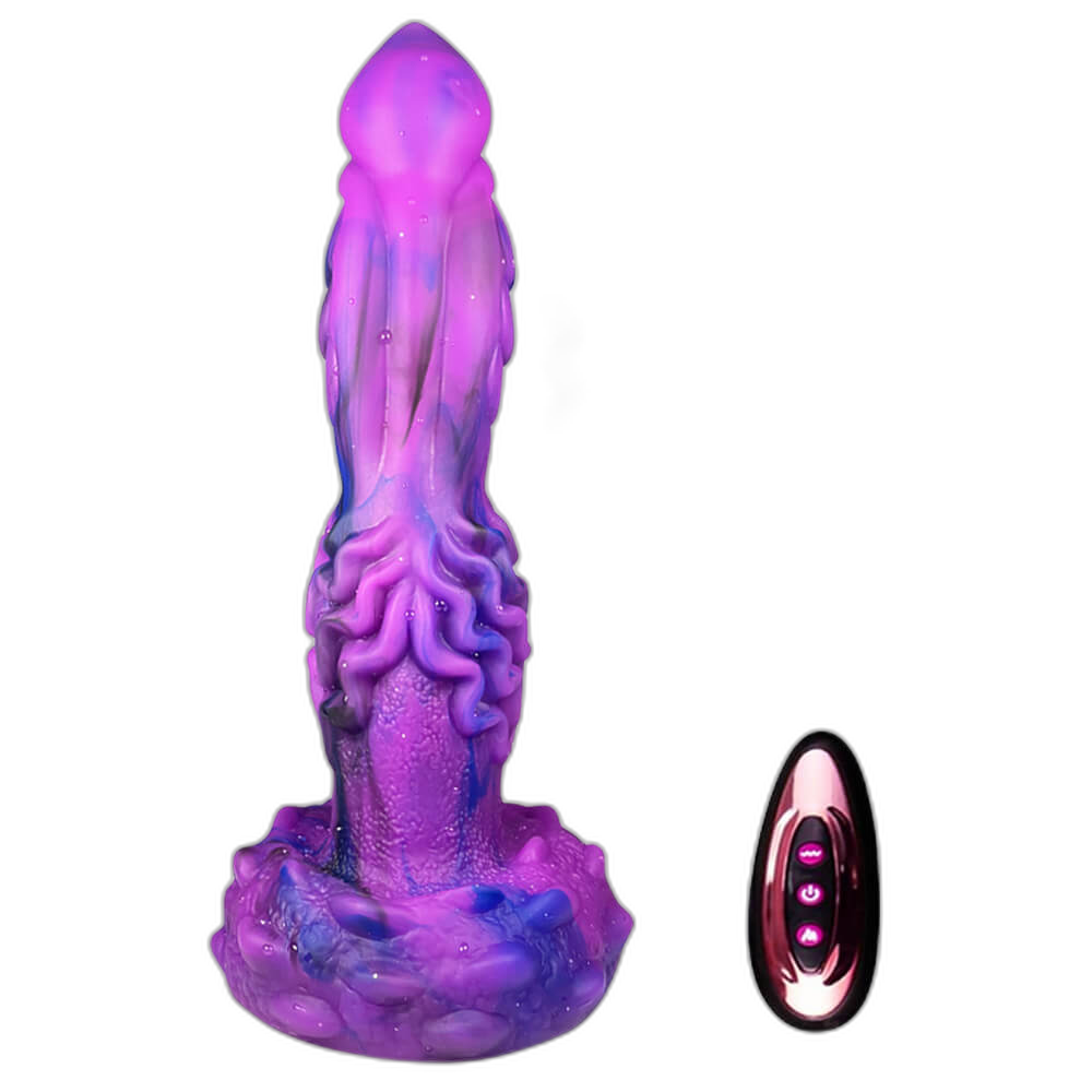 Poke - 9.45 Inch Thrusting Vibrating Monster Dildo