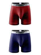 2 Pack Men’s Mesh Separate Pouch Boxers Briefs