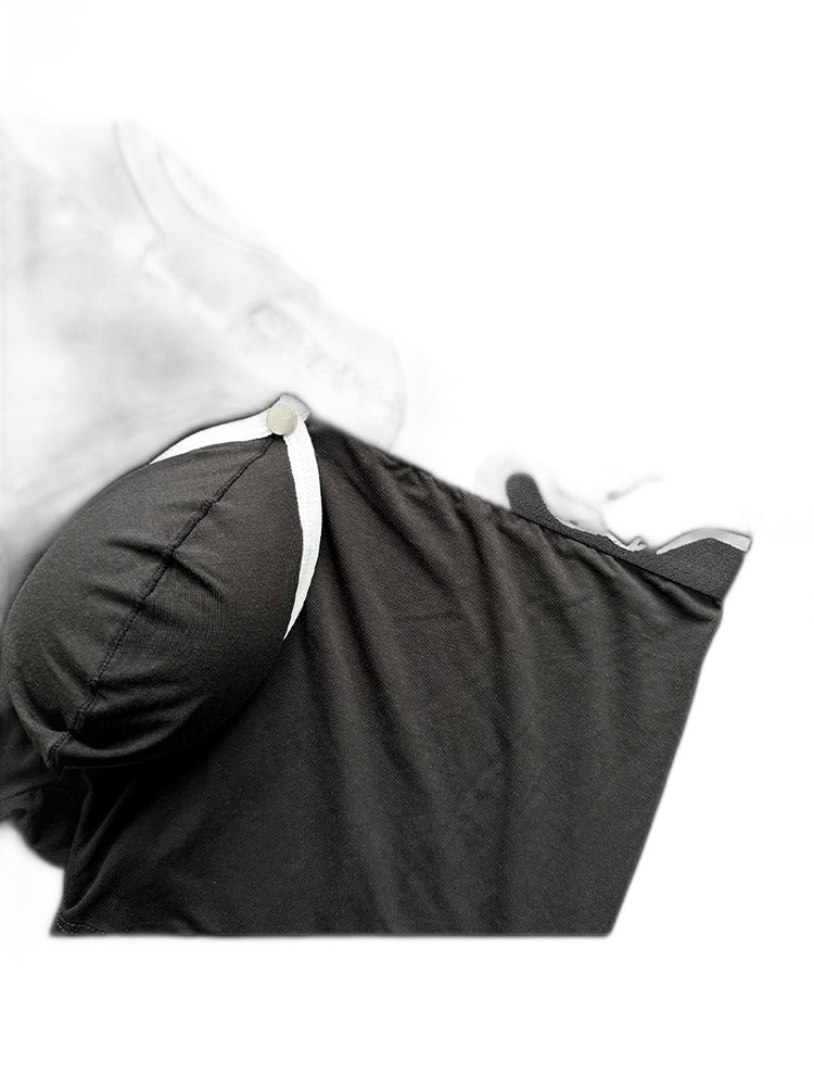 Men's Detachable Pouch Easy-Access Open Fly Modal Split-Crotch Boxers Briefs