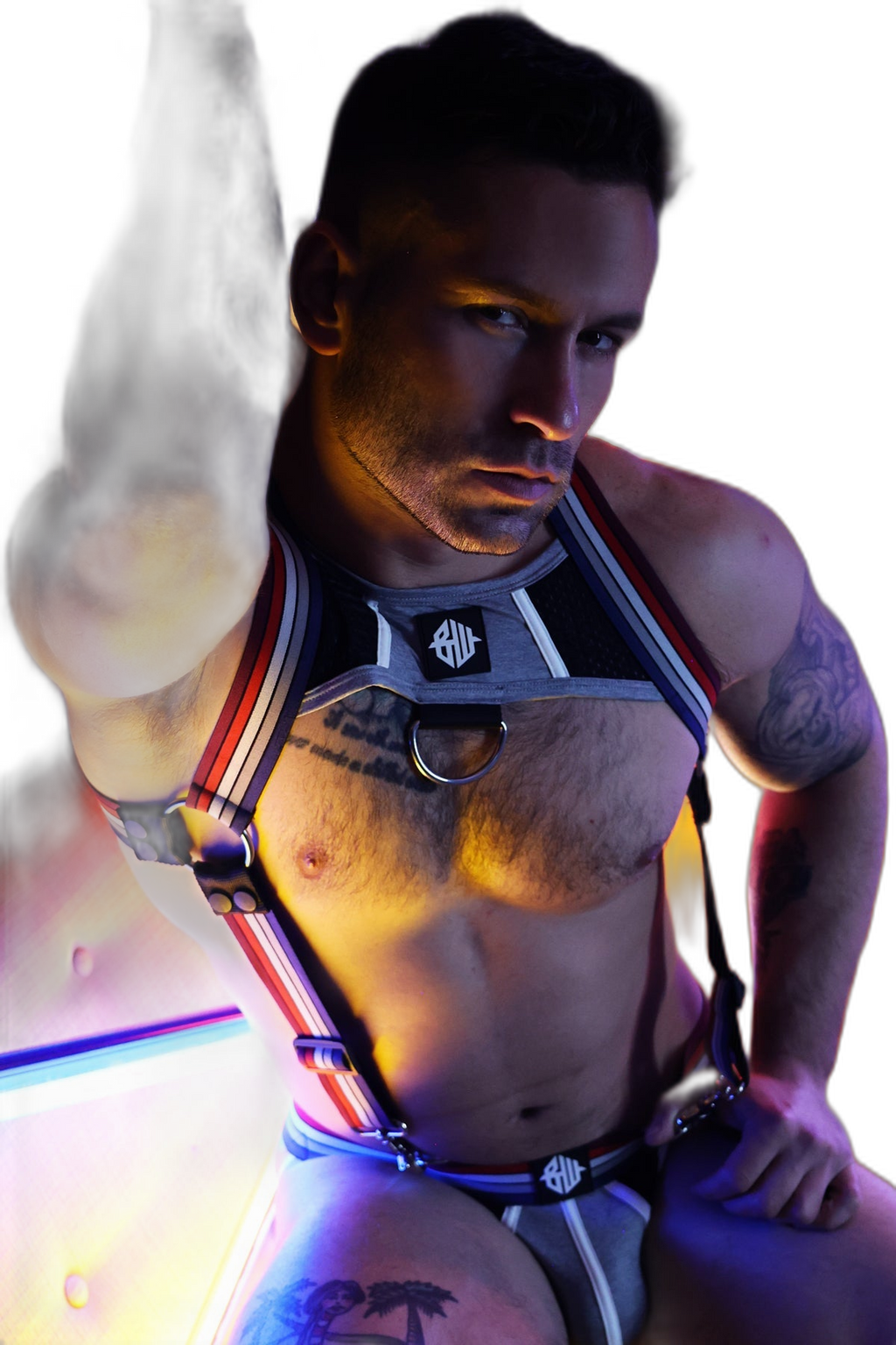 Breedwell Retro Remix Harness Heather Grey