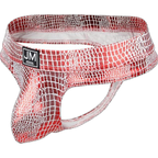 Jockmail Snakeskin Thong