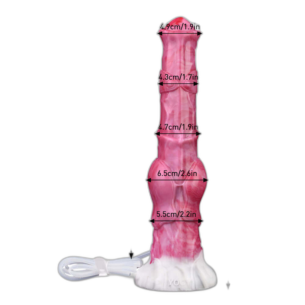 Gorey - 12 Inch Squirting Centaur Dildo - Long Fantasy Dildo - Huge Thick Dildo
