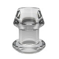 Crystal -  Clear Hollow Butt Plug - 5 Sizes