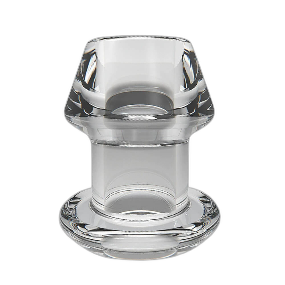 Crystal -  Clear Hollow Butt Plug - 5 Sizes