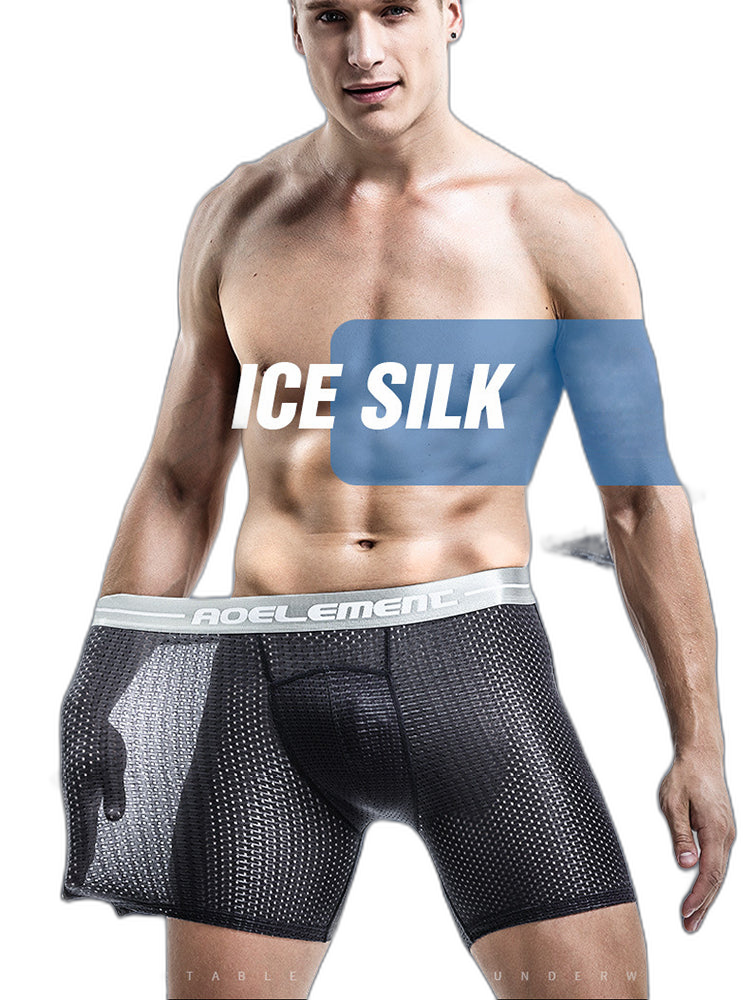 3 Pack Men's Breathable Boxers Briefs