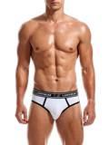 Men’s Spliced Color Pouch Briefs