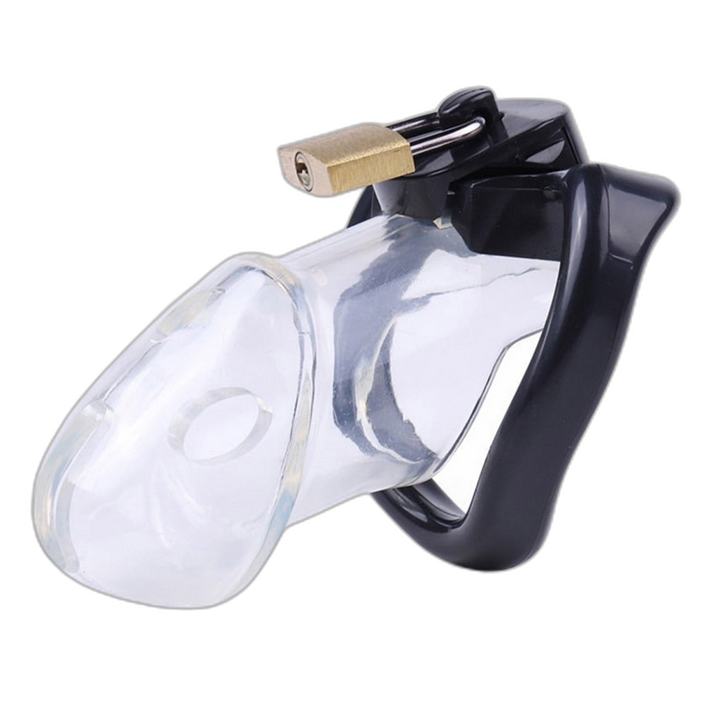 LOCK4D Rikers Chastity Cock Cage Transparent