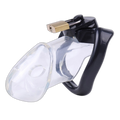 LOCK4D Rikers Chastity Cock Cage Transparent