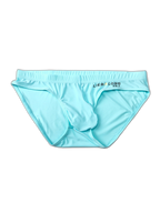 3 Packs of Men's Ice Silk Seamless Convex Pouch Briefs