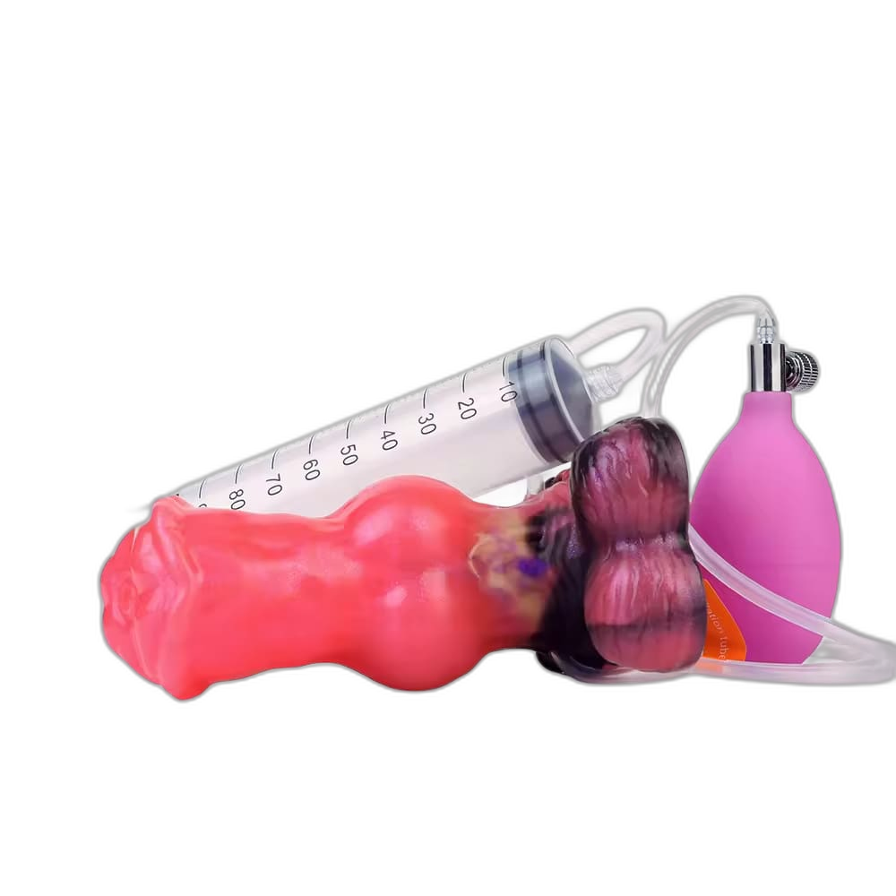 Griffin - 5.5 Inch Inflatable Squirting Small Dildo