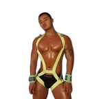 Fluorescent Circuit Rave Chest Harness