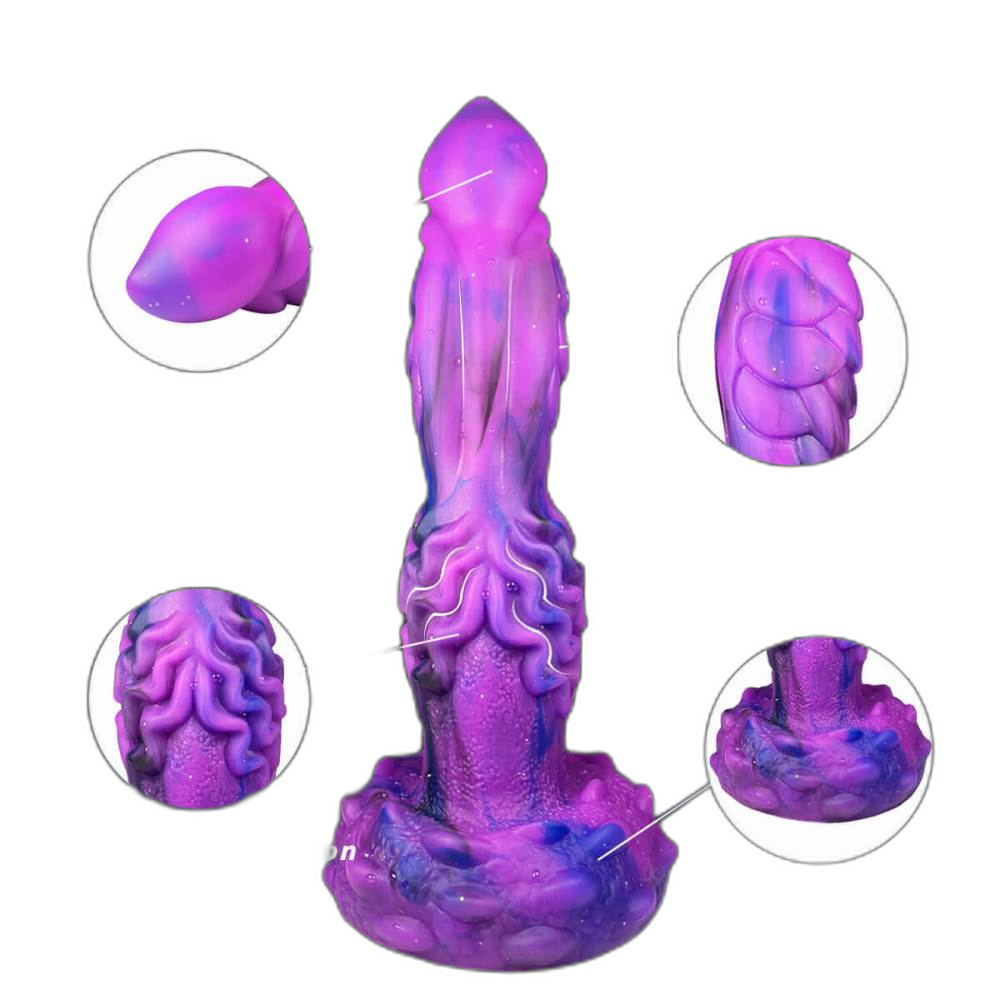 Poke - 9.45 Inch Thrusting Vibrating Monster Dildo