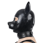Furrjoi Silicone Pup Hood Black