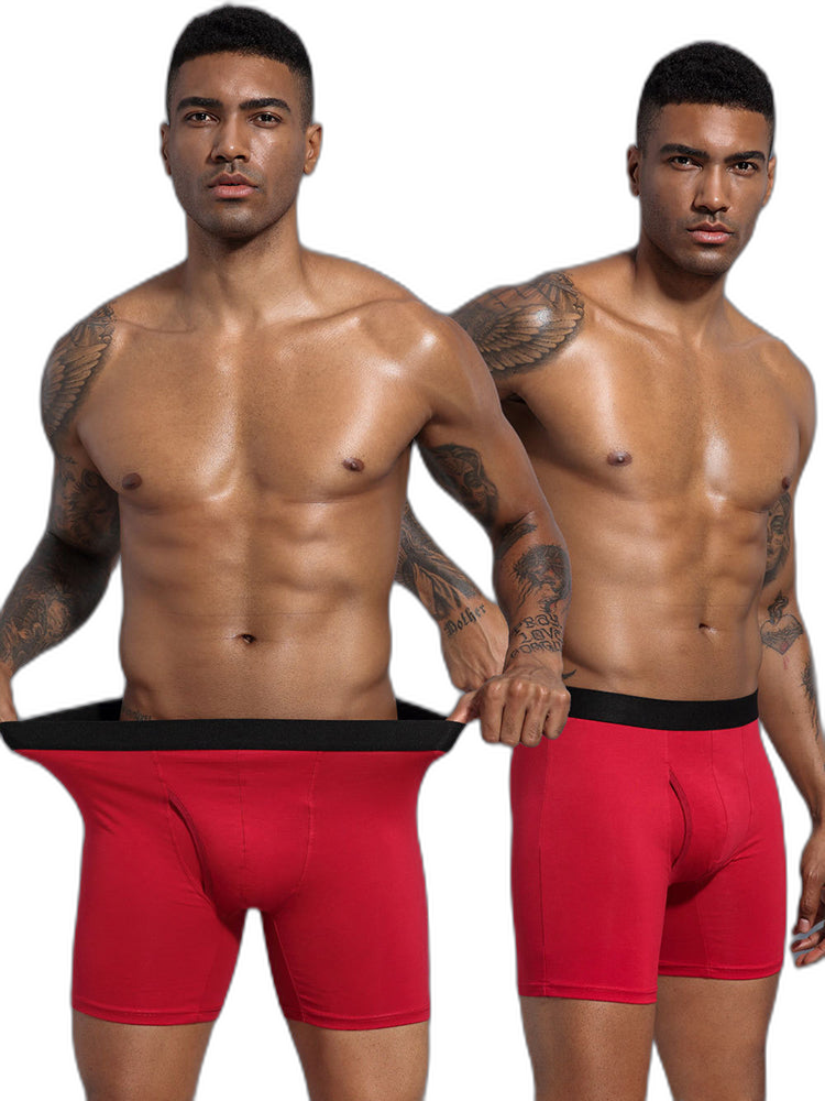 Multi-pack Men's Prevent Thighs Chafing Boxer Briefs