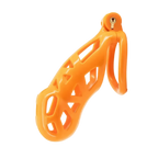 Chastity Cage Obedient Orange