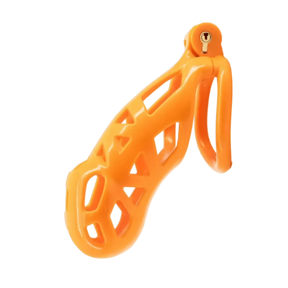 Chastity Cage Obedient Orange
