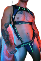 Breedwell Cockpit Tank Harness Neon Green