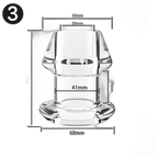 ruff GEAR Open Up Tunnel Plug Large Clear